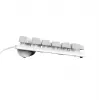 Trust GXT 833W Thado tastiera gaming USB QWERTZ tedesco bianco