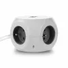 ACT AC2425 prolunga elettrica 1,5 m 3 prese AC per interni bianco