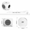 ACT AC2425 prolunga elettrica 1,5 m 3 prese AC per interni bianco