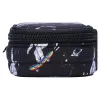 Herlitz Space Skater Astuccio morbido in poliestere blu scuro bianco