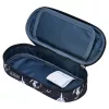 Herlitz Space Skater Astuccio morbido in poliestere blu scuro bianco