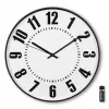 Hama Formentera Orologio al quarzo rotondo nero, bianco