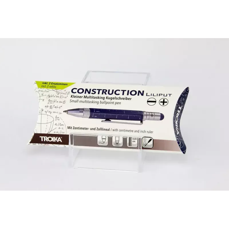 Set tecnico da disegno TROIKA PIP25/BL