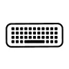 HP 805T2AA#ABF tastiera wireless a dimensioni standard con tasti chiclet