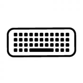 Tastiera a membrana full-size wireless HP 220 – nero, RF 2,4 GHz, ricevitore USB-A, QWERTY, tastierino numerico, batteria AAA