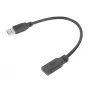 Adattatore USB ACT AC7460 connettore maschio USB-A su connettore femmina USB-C a 24 poli, 20 cm, 5 Gbit/s