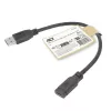 Adattatore USB ACT AC7460 connettore maschio USB-A su connettore femmina USB-C a 24 poli, 20 cm, 5 Gbit/s