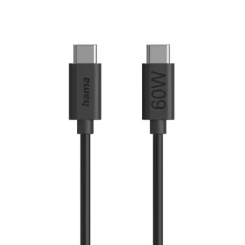 Cavo USB Hama 00086446 1,2 m USB-C nero USB 2.0 0,48 Gbit/s