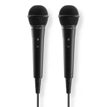 Hama Karaoke nero microfono karaoke