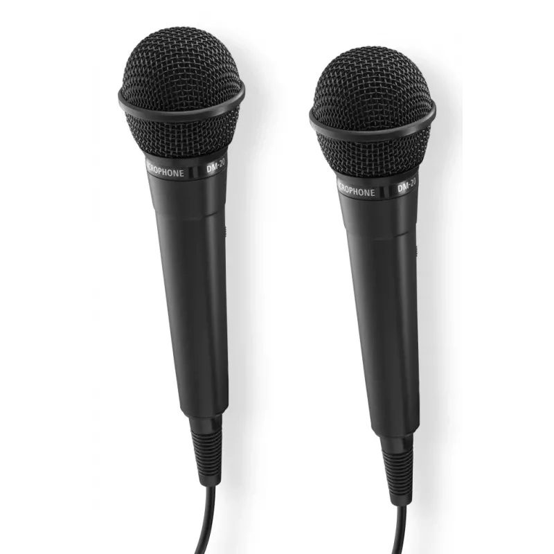 Hama Karaoke nero microfono karaoke