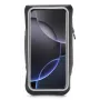 Hama 00019861 custodia da braccio sportiva per smartphone per jogging, 6,5-6,9 pollici, idrorepellente, nera