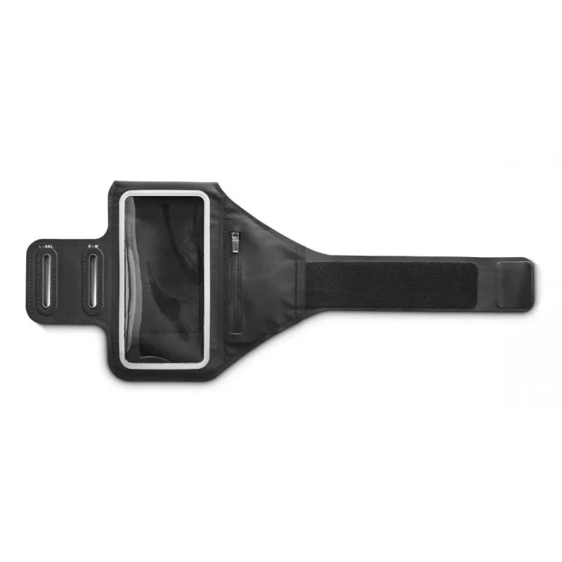 Hama 00019861 custodia da braccio sportiva per smartphone per jogging, 6,5-6,9 pollici, idrorepellente, nera