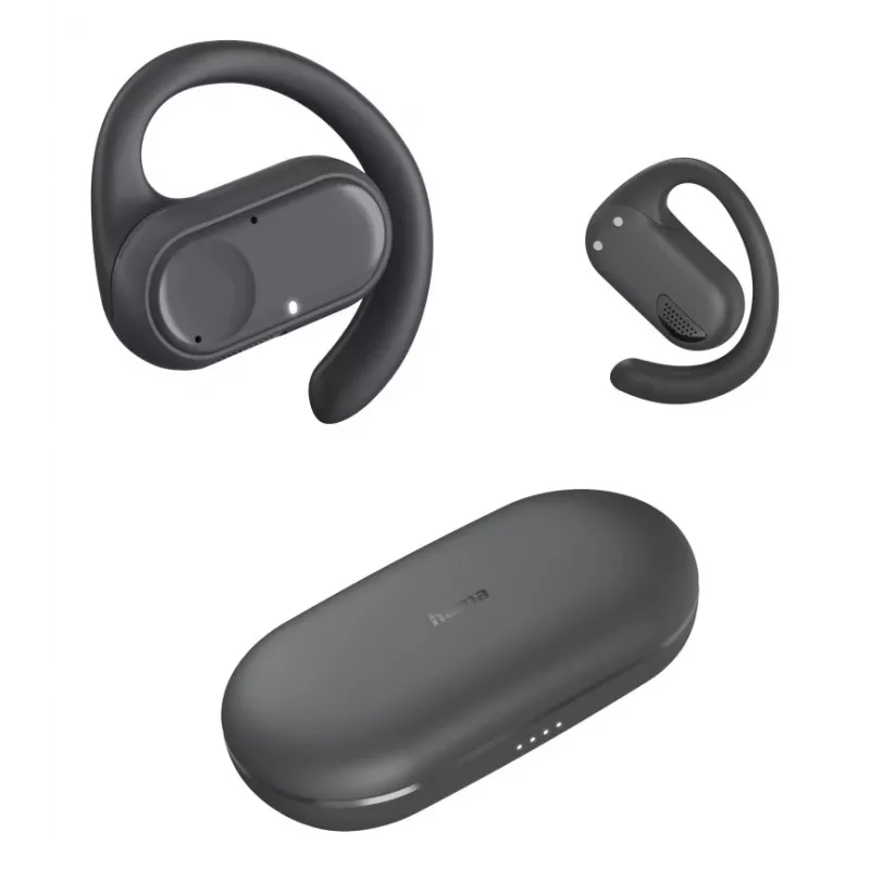 Hama Spirit Open Auricolari True Wireless Stereo (TWS) In-Ear chiamate/musica Bluetooth nero