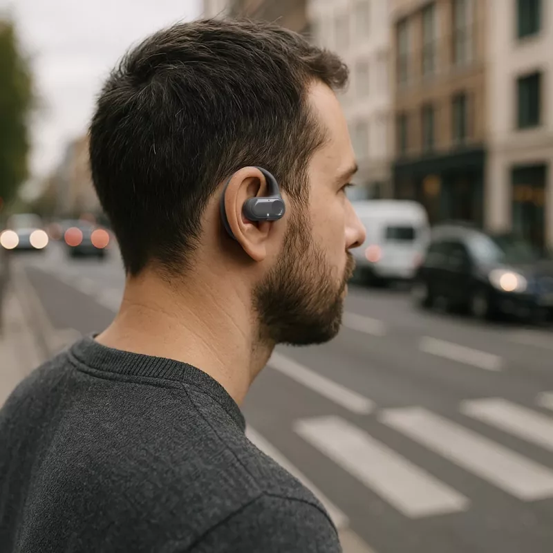 Hama Spirit Open Auricolari True Wireless Stereo (TWS) In-Ear chiamate/musica Bluetooth nero