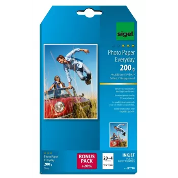 Carta fotografica lucida Sigel IP718