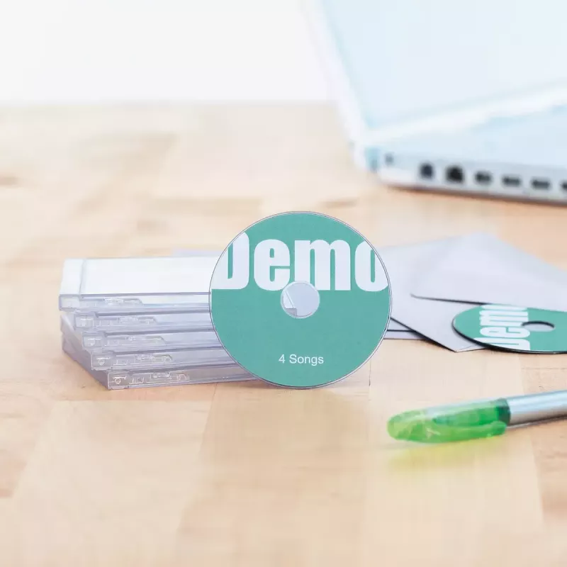 Etichette adesive HERMA CD Mini A4 Ø 78 mm