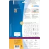 Etichette adesive HERMA CD Mini A4 Ø 78 mm