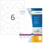 Etichette adesive HERMA CD Mini A4 Ø 78 mm