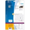Etichetta adesiva per stampante HERMA Videoetiketten A4 78,7x46,6 mm