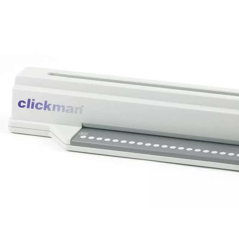 Rilegatrice GBC ClickBind ClickMan rilegatrice manuale, manuale, 145 fogli, grigio, bianco