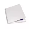 Copertine per rilegatura GBC LinenWeave 250g/m² A4 bianco (100), A4, bianco, 100 pz.