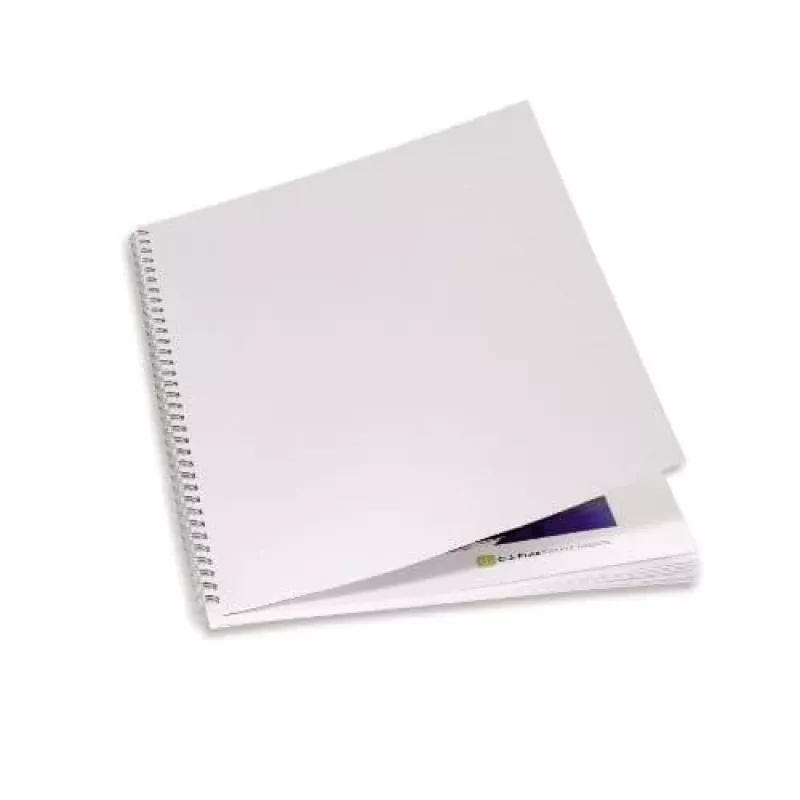 Copertine per rilegatura GBC LinenWeave 250g/m² A4 bianco (100), A4, bianco, 100 pz.