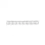 Spirali WireBind GBC 3:1 A5 8 mm 24 anelli, argento, 3 fogli, metallo, 100 pezzi