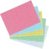Schede Herlitz 10901452 verde 100 pz. carta quadrettata 170 g/m²