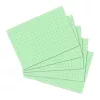 Schede Herlitz 10901452 verde 100 pz. carta quadrettata 170 g/m²