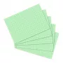 Schede Herlitz 10901452 verde 100 pz. carta quadrettata 170 g/m²