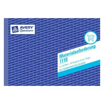 Registro amministrativo Avery 1110 blu bianco