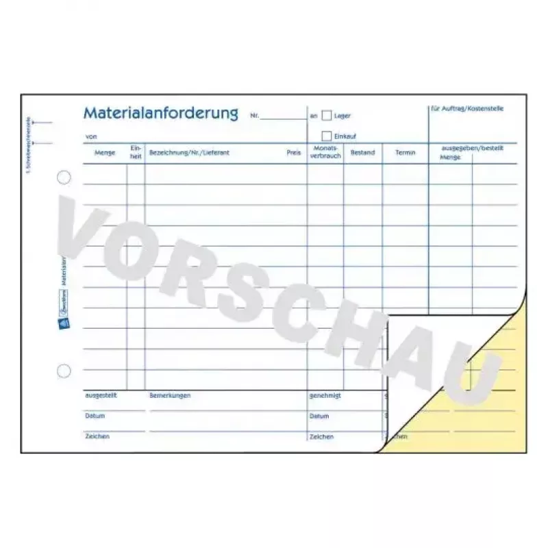 Registro amministrativo Avery 1110 blu bianco