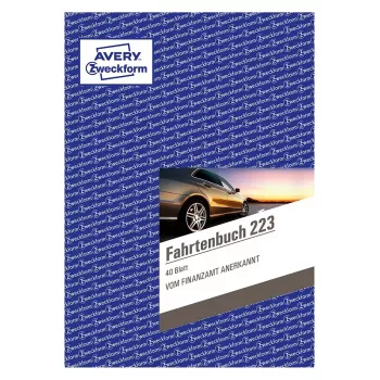 Registro amministrativo Avery 223 blu bianco