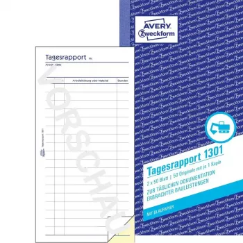 Modulo/libro contabile AVERY 1301 50 pagine