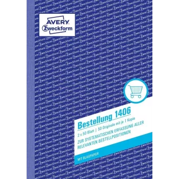 Modulo/libro contabile A5 Avery 1406