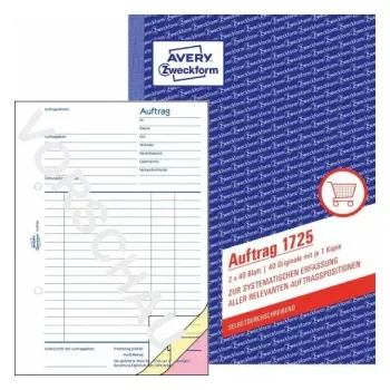 Modulo commerciale Avery 1725