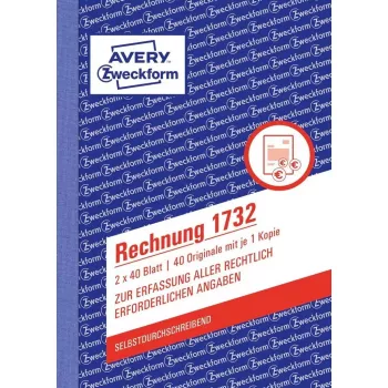 Libro moduli contabili A6 Avery 1732