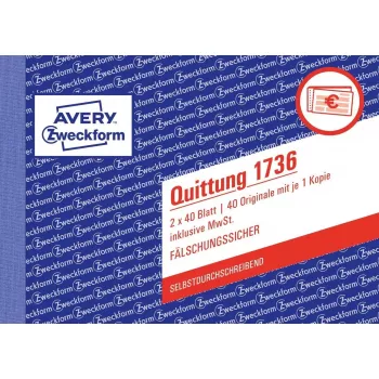 Libro di liquidazione A6 Avery 1736