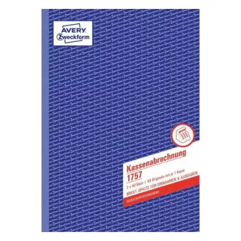 Modulo/registro contabile AVERY 1757