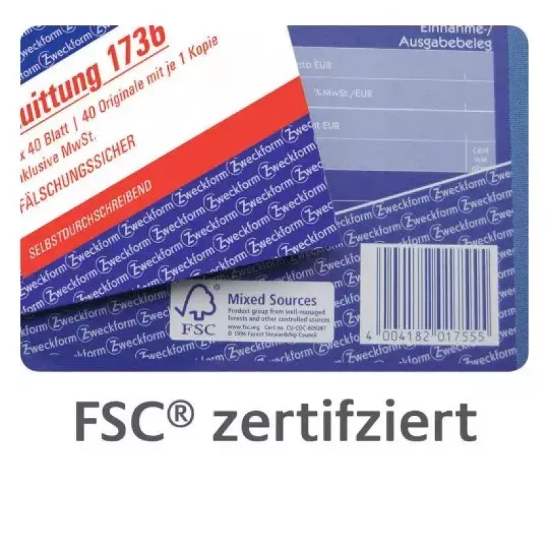 Registro amministrativo Avery 1770 blu bianco