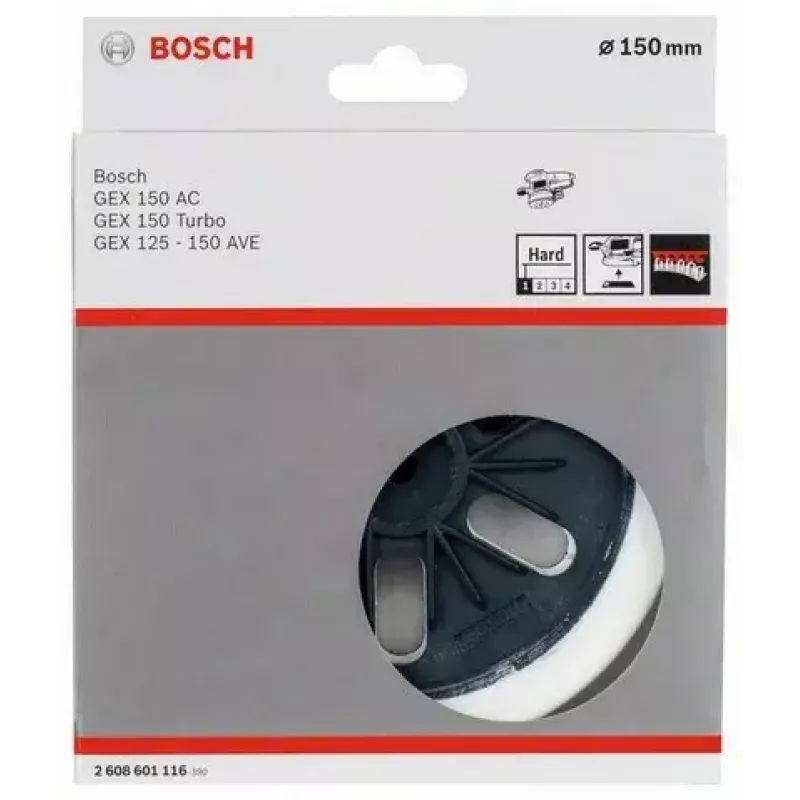 Bosch 2 608 601 116 accessorio manuale per levigatura pad levigante 1 pz.