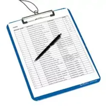 Cartella con clip Herlitz 11226396 in plastica polistirene blu