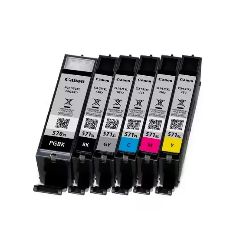Canon CLI-571BK XL cartuccia d'inchiostro 1 pz. originale alta resa (XL) nero