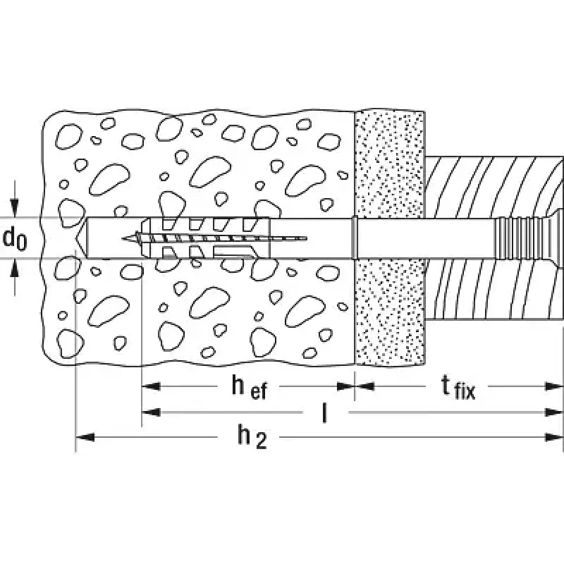 Fischer Hammerfix N 6 x 40/10 S