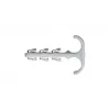 Fermacavo Fischer 58184 grigio 100 pz.