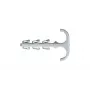 Fermacavo Fischer 58184 grigio 100 pz.