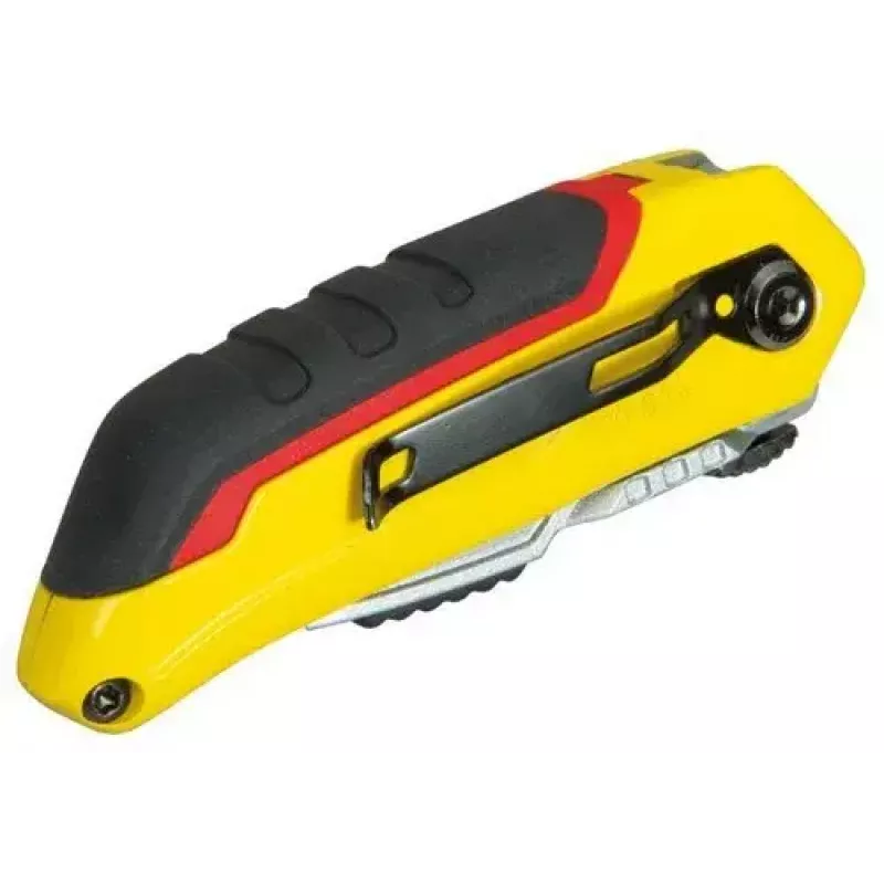 Taglierino Stanley 0-10-825 nero metallizzato giallo 14 cm lama