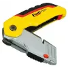 Taglierino Stanley 0-10-825 nero metallizzato giallo 14 cm lama