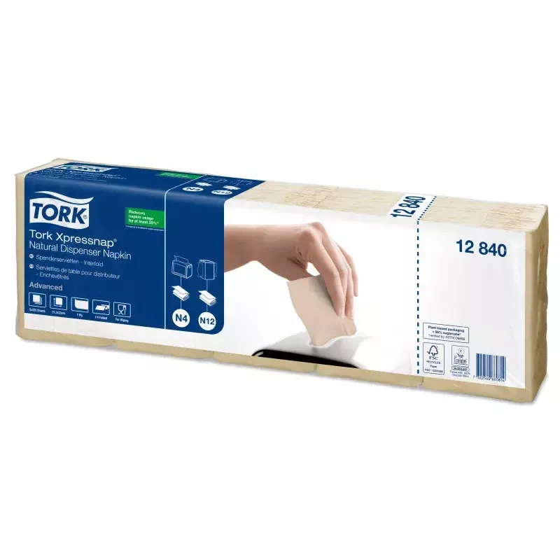Tovaglioli di carta Tork 12840 natural 1125 pz.