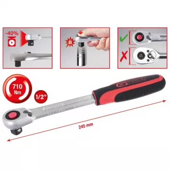 Cricchetto reversibile KS Tools 920.1290